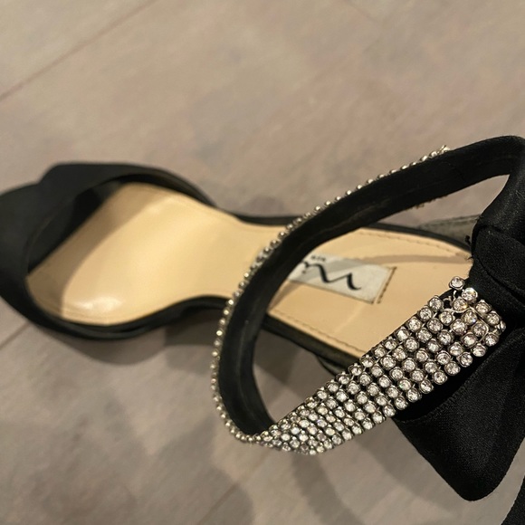 Black Rhinestone heels - Picture 5 of 8